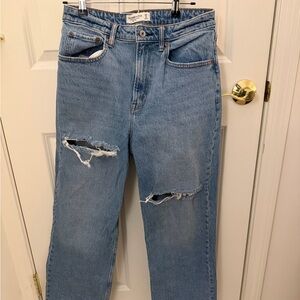 Abercrombie & Fitch The 90s Relaxed Jean High Rise CURVE LOVE